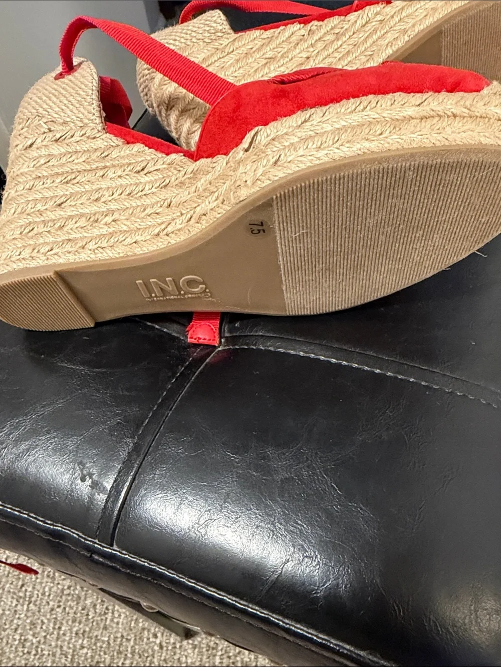 INC International Concepts bold red